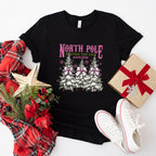 North Pole Christmas Tree Farm - Christmas Unisex Crewneck T-Shirt Sweatshirt Hoodie