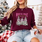 North Pole Christmas Tree Farm - Christmas Unisex Crewneck T-Shirt Sweatshirt Hoodie