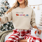 Believe In Santa And Dinosaurs - Christmas Unisex Crewneck T-Shirt Sweatshirt Hoodie