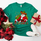Feliz Navidad Santa Hat - Christmas Unisex Crewneck T-Shirt Sweatshirt Hoodie