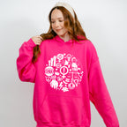 Woman Rights Doodles Design - Feminism Theme Unisex Crewneck T-Shirt Sweatshirt Hoodie