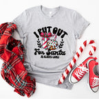 I Put Out For Santa - Christmas Unisex Crewneck T-Shirt Sweatshirt Hoodie