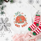 Let's Get Ugly Sweater Design - Christmas Unisex Crewneck T-Shirt Sweatshirt Hoodie
