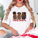 Merry Christmas Girls - Christmas Unisex Crewneck T-Shirt Sweatshirt Hoodie