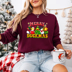 Merry Duckmas - Christmas Unisex Crewneck T-Shirt Sweatshirt Hoodie