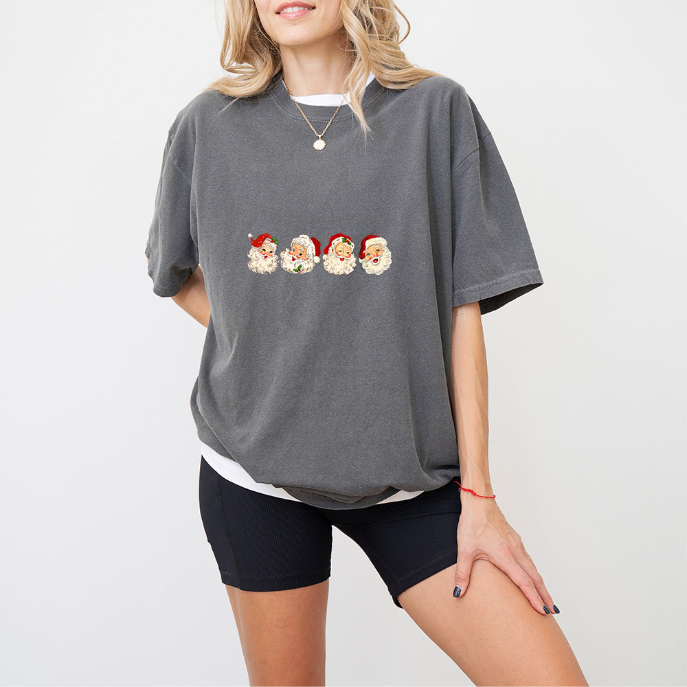 Cute Santa Design - Christmas Unisex Crewneck T-Shirt Sweatshirt Hoodie