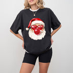 Santa Red Bubble Gum - Christmas Unisex Crewneck T-Shirt Sweatshirt Hoodie