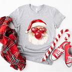Santa Red Bubble Gum - Christmas Unisex Crewneck T-Shirt Sweatshirt Hoodie