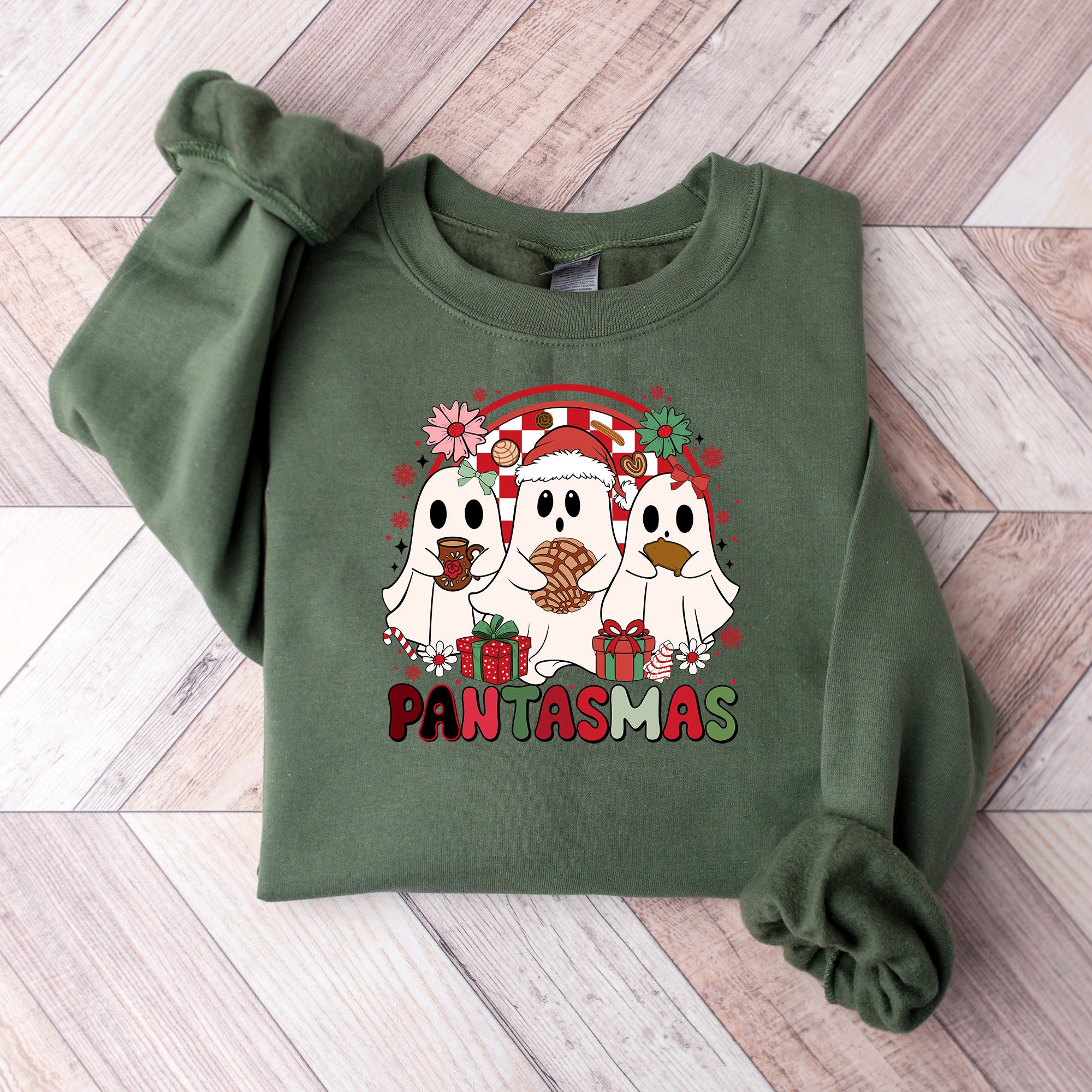 Pantasmas Ghosts - Christmas Unisex Crewneck T-Shirt Sweatshirt Hoodie