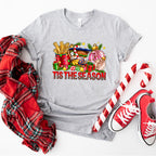 Tis The Season Churros - Christmas Unisex Crewneck T-Shirt Sweatshirt Hoodie