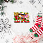 Tis The Season Churros - Christmas Unisex Crewneck T-Shirt Sweatshirt Hoodie