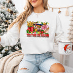 Tis The Season Churros - Christmas Unisex Crewneck T-Shirt Sweatshirt Hoodie
