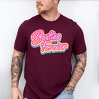 Besties Forever Neon Sign - Best Friends Unisex Crewneck T-Shirt Sweatshirt Hoodie