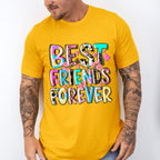 Best Friends Forever Colorful - Best Friends Unisex Crewneck T-Shirt Sweatshirt Hoodie