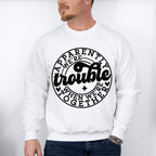 Apparently We're Trouble - Best Friends Unisex Crewneck T-Shirt Sweatshirt Hoodie