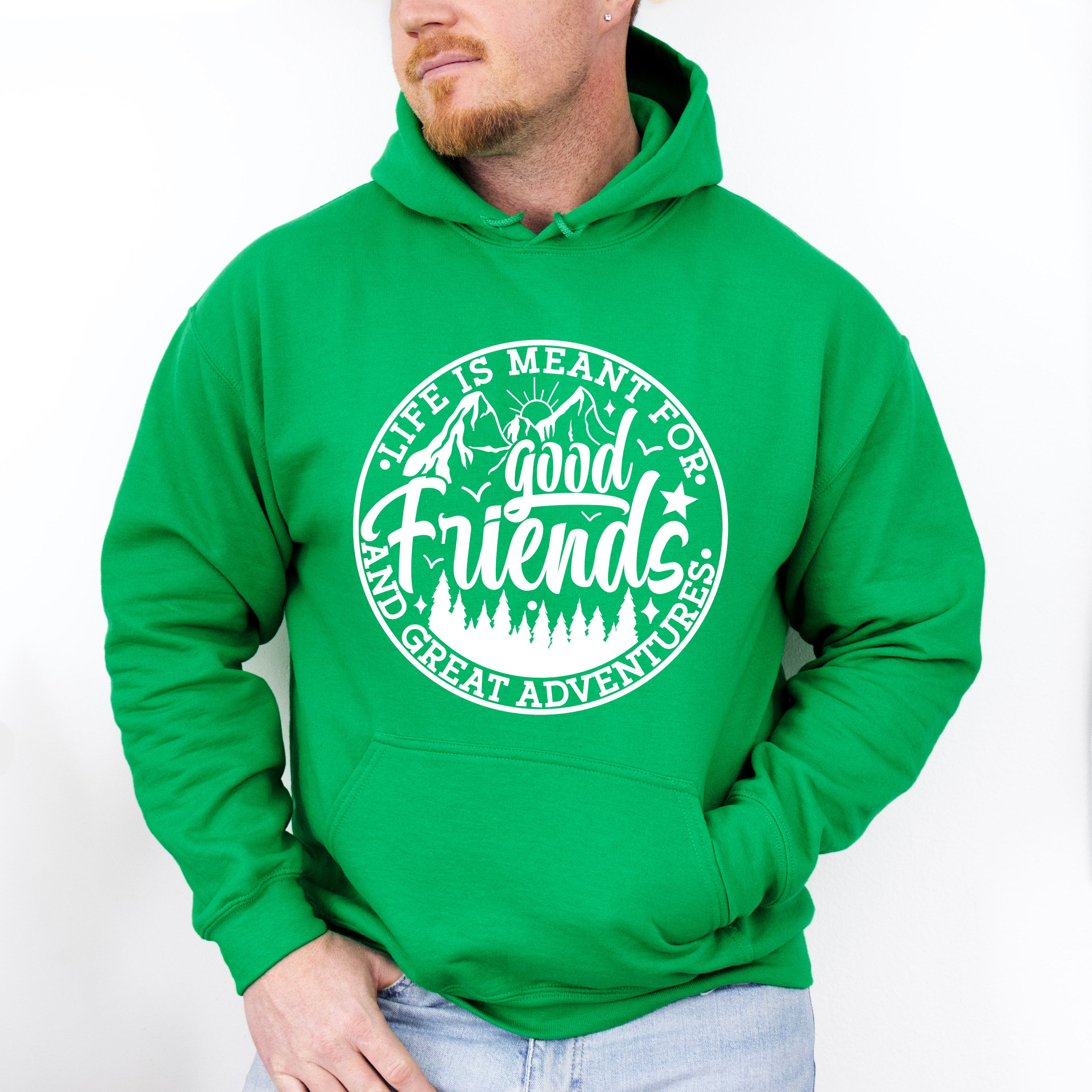 Good Friends And Great Adventures - Best Friends Unisex Crewneck T-Shirt Sweatshirt Hoodie