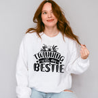 Twinning With My Bestie - Best Friends Unisex Crewneck T-Shirt Sweatshirt Hoodie