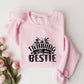 Twinning With My Bestie - Best Friends Unisex Crewneck T-Shirt Sweatshirt Hoodie