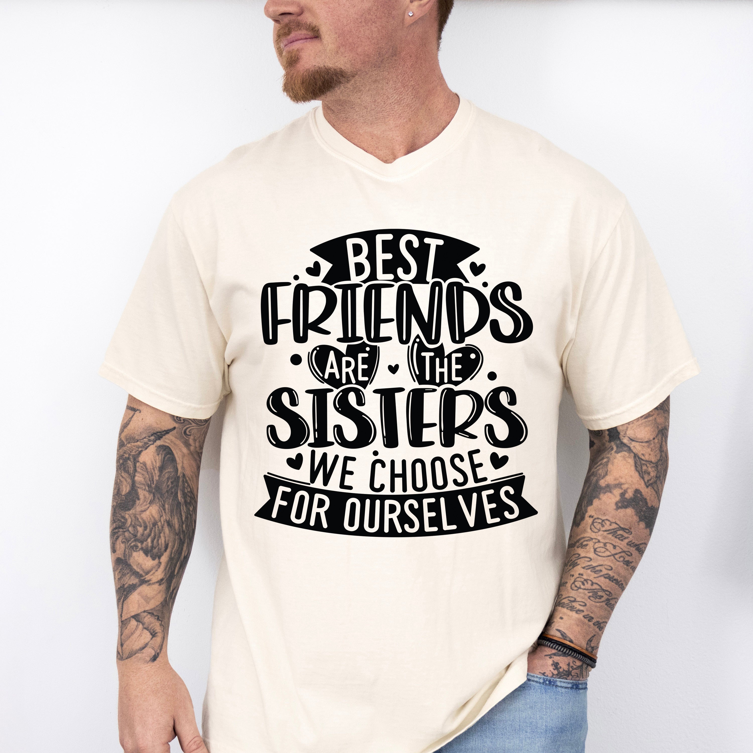 Sisters We Choose - Best Friends Unisex Crewneck T-Shirt Sweatshirt Hoodie