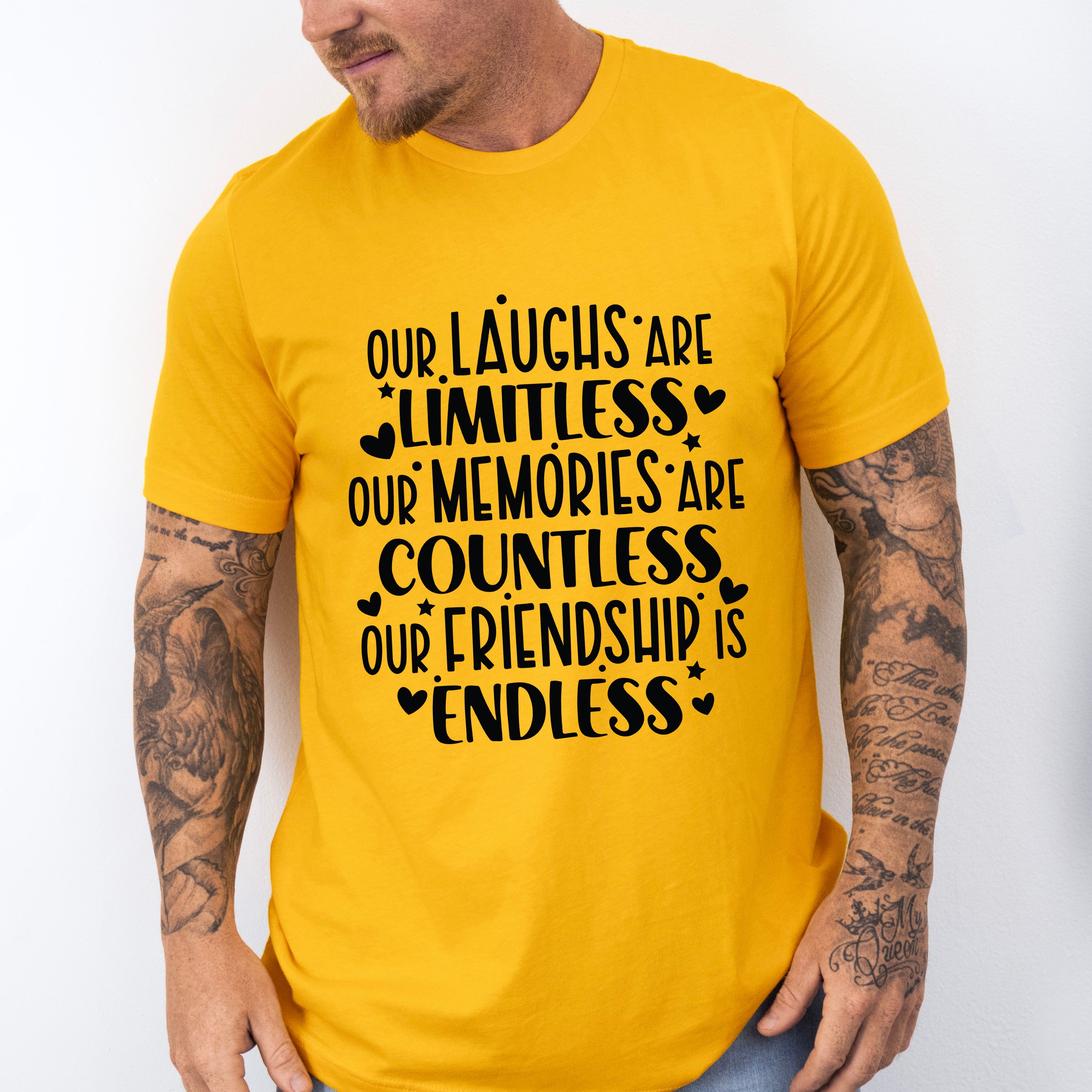 Limitless Countless Endless - Best Friends Unisex Crewneck T-Shirt Sweatshirt Hoodie