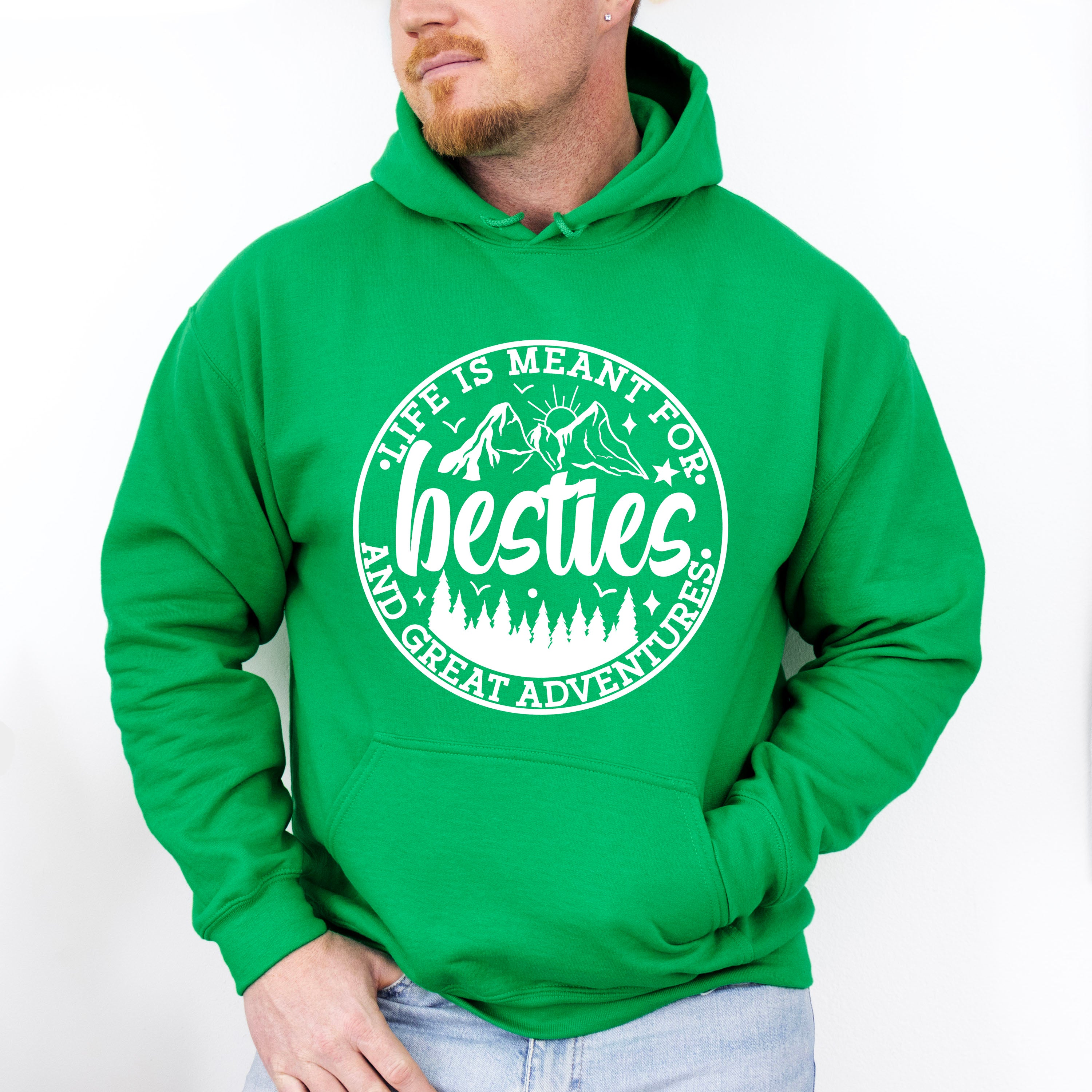 Besties And Great Adventures - Best Friends Unisex Crewneck T-Shirt Sweatshirt Hoodie