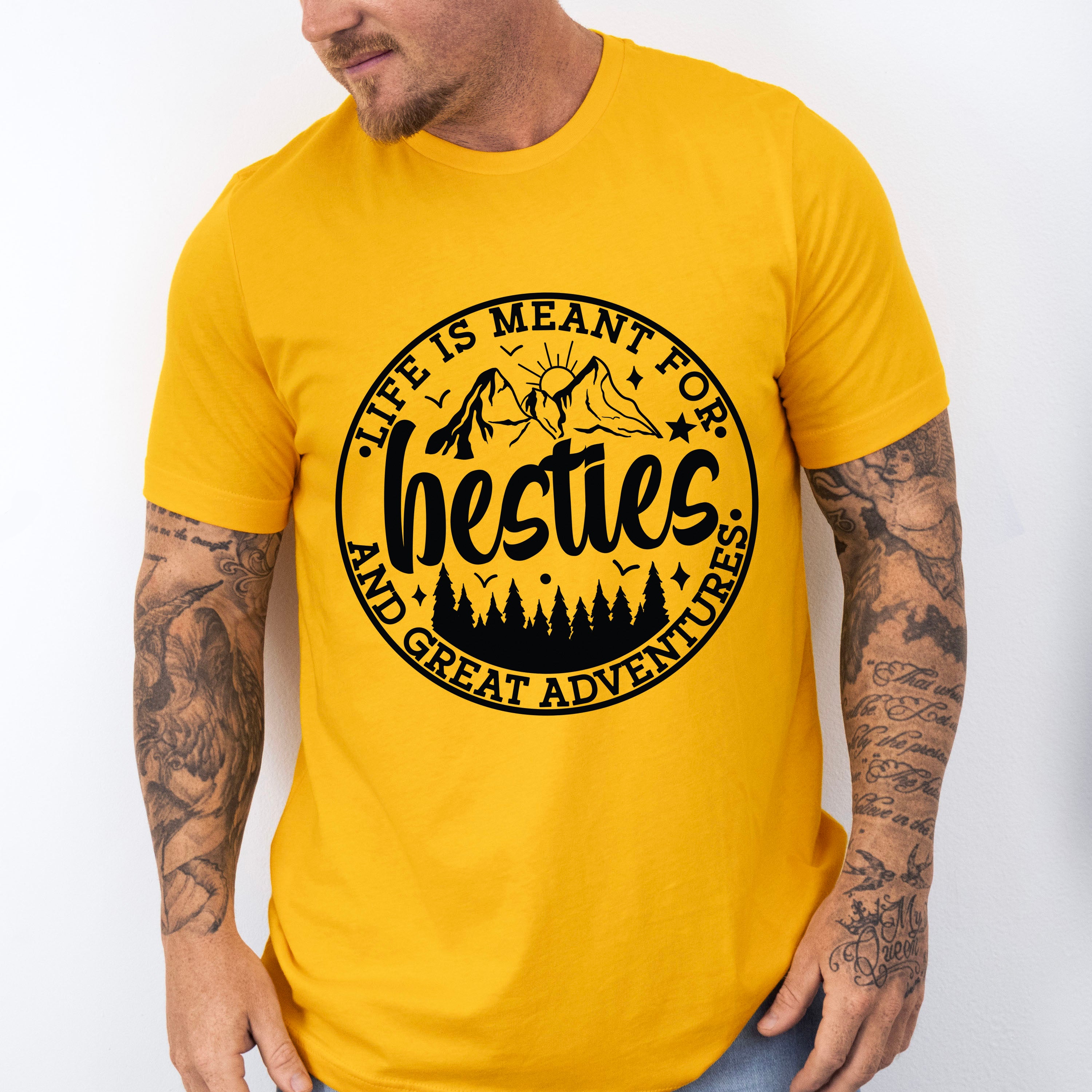 Besties And Great Adventures - Best Friends Unisex Crewneck T-Shirt Sweatshirt Hoodie