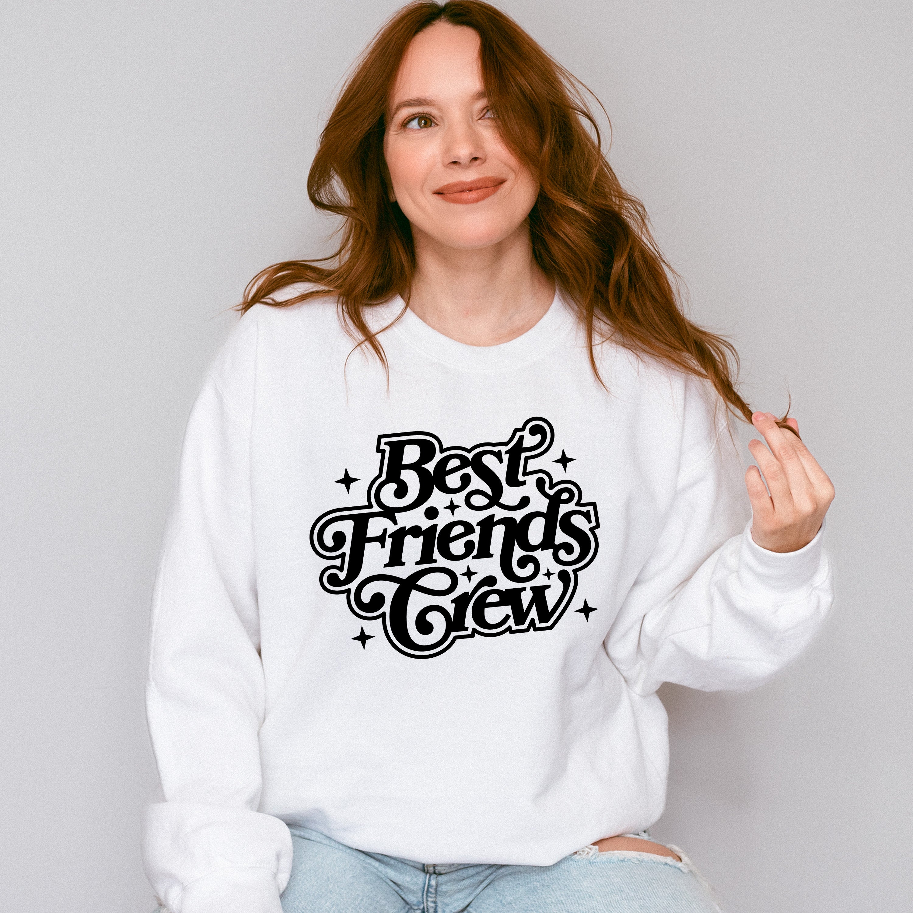 Best Friends Crew - Best Friends Unisex Crewneck T-Shirt Sweatshirt Hoodie