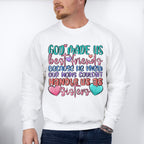God Made Us Best Friends - Best Friends Unisex Crewneck T-Shirt Sweatshirt Hoodie