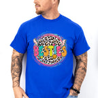 Besties Leopard Print - Best Friends Unisex Crewneck T-Shirt Sweatshirt Hoodie