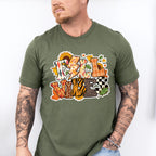 Fall Vibes Sunflower Design - Fall Unisex Crewneck T-Shirt Sweatshirt Hoodie