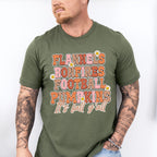 Flannels Bonfires Football Pumpkins - Fall Unisex Crewneck T-Shirt Sweatshirt Hoodie