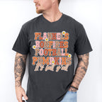 Flannels Bonfires Football Pumpkins - Fall Unisex Crewneck T-Shirt Sweatshirt Hoodie