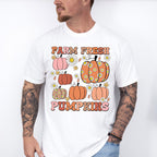 Farm Fresh Pumpkins - Fall Unisex Crewneck T-Shirt Sweatshirt Hoodie