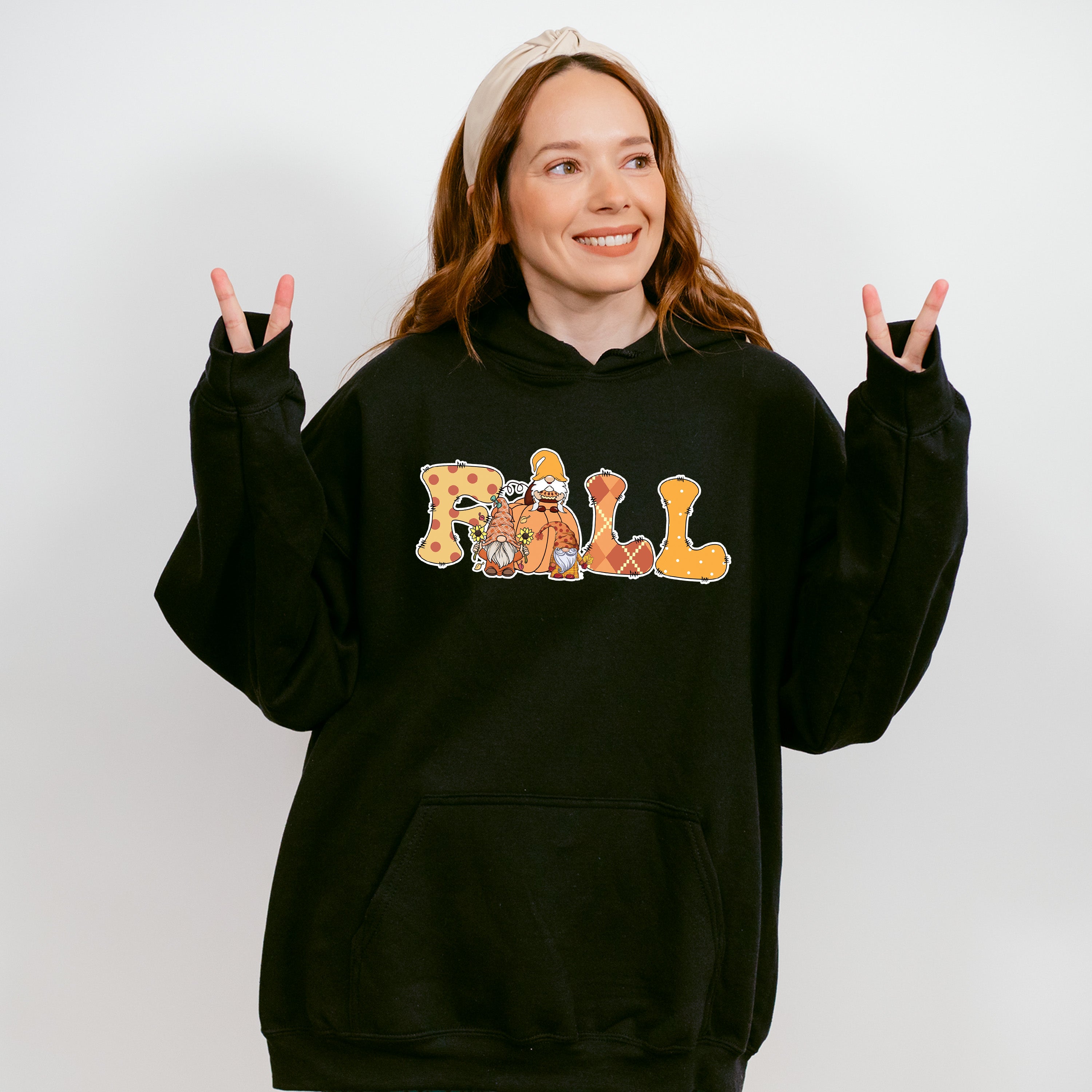 Fall Gnomes Design - Fall Unisex Crewneck T-Shirt Sweatshirt Hoodie