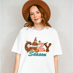 Cozy Season Pumpkin Drink - Fall Unisex Crewneck T-Shirt Sweatshirt Hoodie