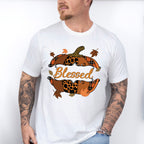 Blessed Pumpkin Sliced - Fall Unisex Crewneck T-Shirt Sweatshirt Hoodie