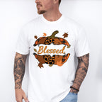 Blessed Pumpkin Sliced - Fall Unisex Crewneck T-Shirt Sweatshirt Hoodie