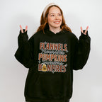 Flannels Pumpkins Bonfires - Fall Unisex Crewneck T-Shirt Sweatshirt Hoodie