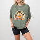 Hello Fall Rainbow - Fall Unisex Crewneck T-Shirt Sweatshirt Hoodie