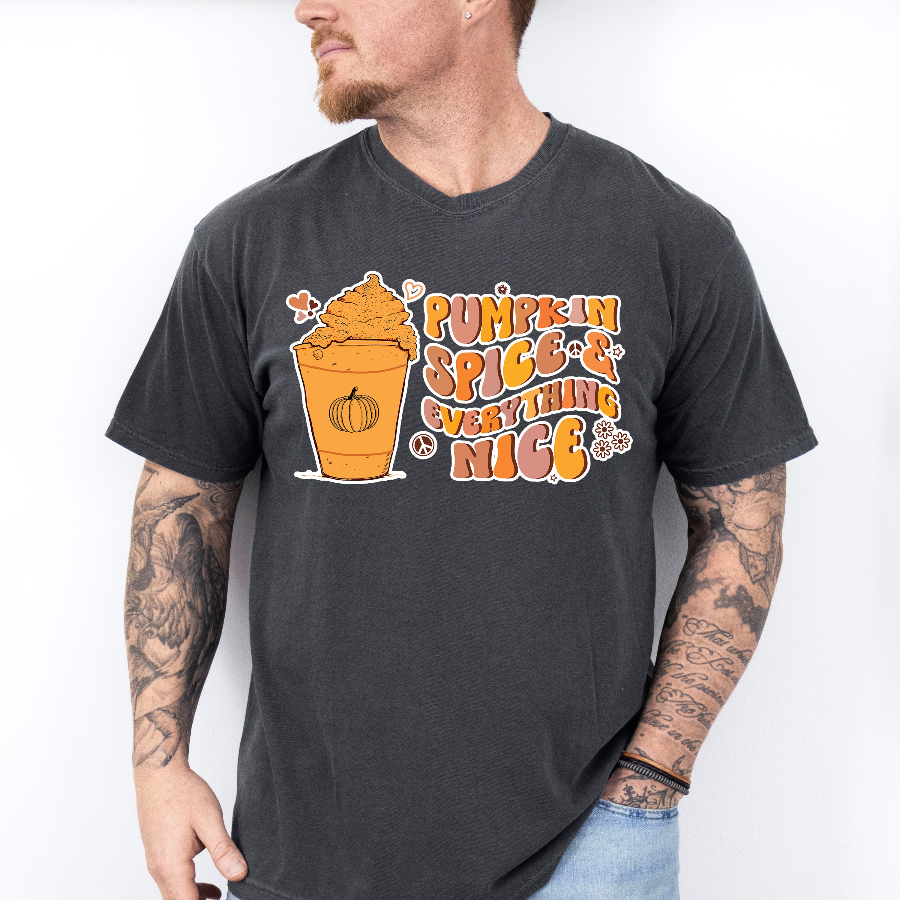 Pumpkin Spice And Everything Nice - Fall Unisex Crewneck T-Shirt Sweatshirt Hoodie