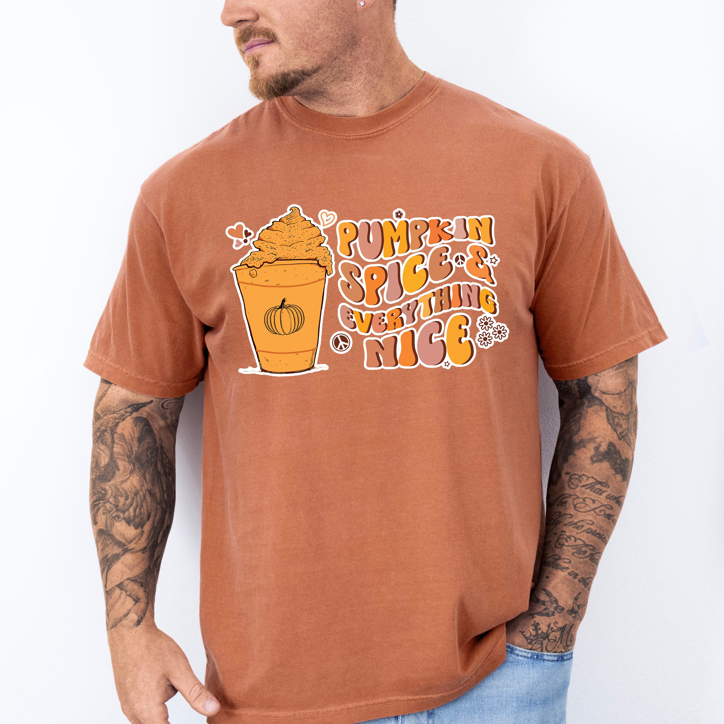 Pumpkin Spice And Everything Nice - Fall Unisex Crewneck T-Shirt Sweatshirt Hoodie