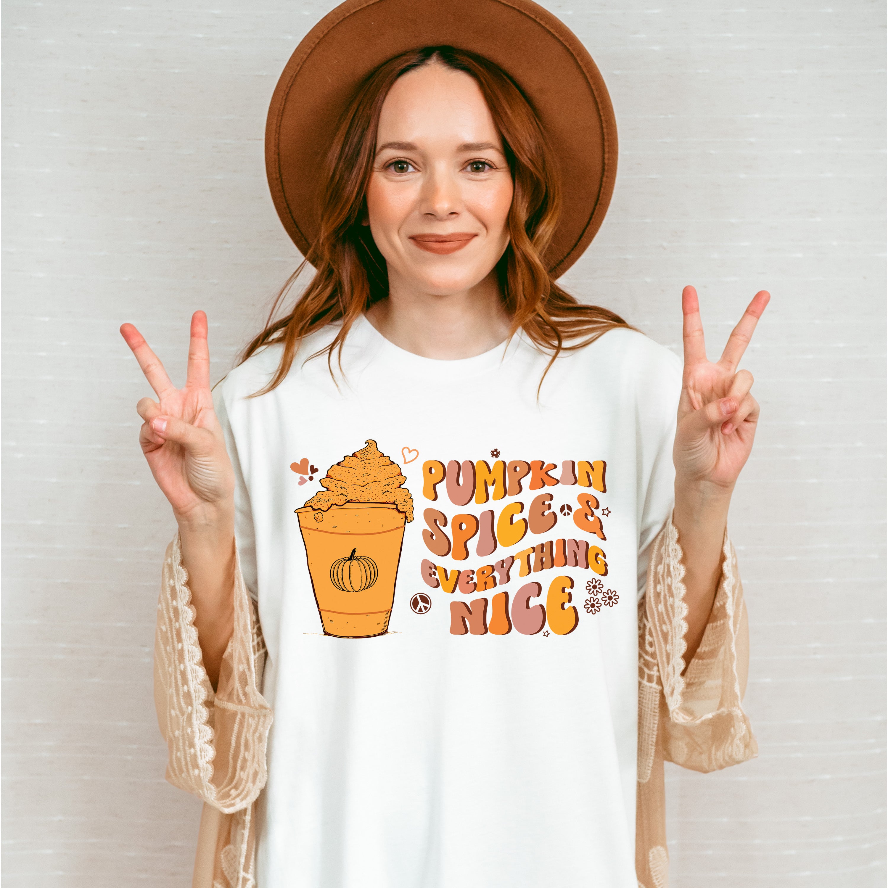 Pumpkin Spice And Everything Nice - Fall Unisex Crewneck T-Shirt Sweatshirt Hoodie