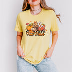 Fall Vibes Football Design - Fall Unisex Crewneck T-Shirt Sweatshirt Hoodie