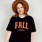 Fall Vibes Orange - Fall Unisex Crewneck T-Shirt Sweatshirt Hoodie