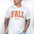 Fall Vibes Orange - Fall Unisex Crewneck T-Shirt Sweatshirt Hoodie