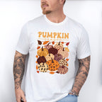 Pumpkin Season Colorful Pumpkins - Fall Unisex Crewneck T-Shirt Sweatshirt Hoodie