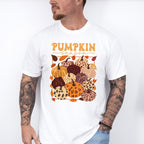 Pumpkin Season Colorful Pumpkins - Fall Unisex Crewneck T-Shirt Sweatshirt Hoodie