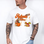 Autumn Vibes Mushrooms - Fall Unisex Crewneck T-Shirt Sweatshirt Hoodie