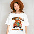Love Fall Most Of All - Fall Unisex Crewneck T-Shirt Sweatshirt Hoodie