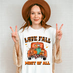 Love Fall Most Of All - Fall Unisex Crewneck T-Shirt Sweatshirt Hoodie
